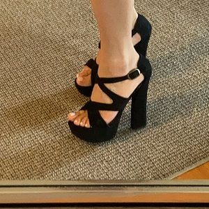 Very high heels for women